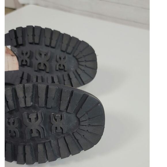 SAM EDELMAN LAURS PLATFORM LOAFERS IN BLACK PATENT LEATHER, SZ 6 - Picture 15 of 16